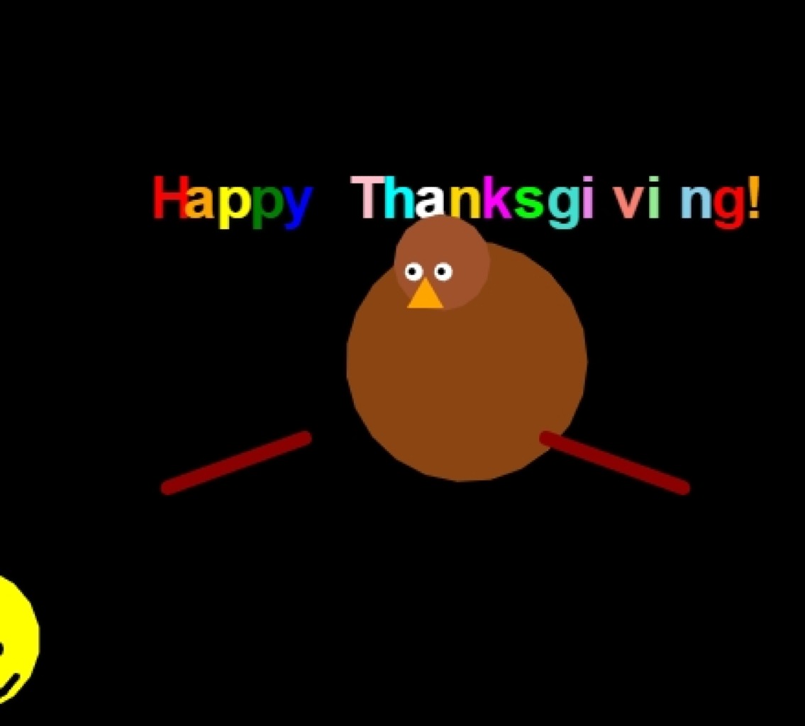 Thanksgiving appreciation project